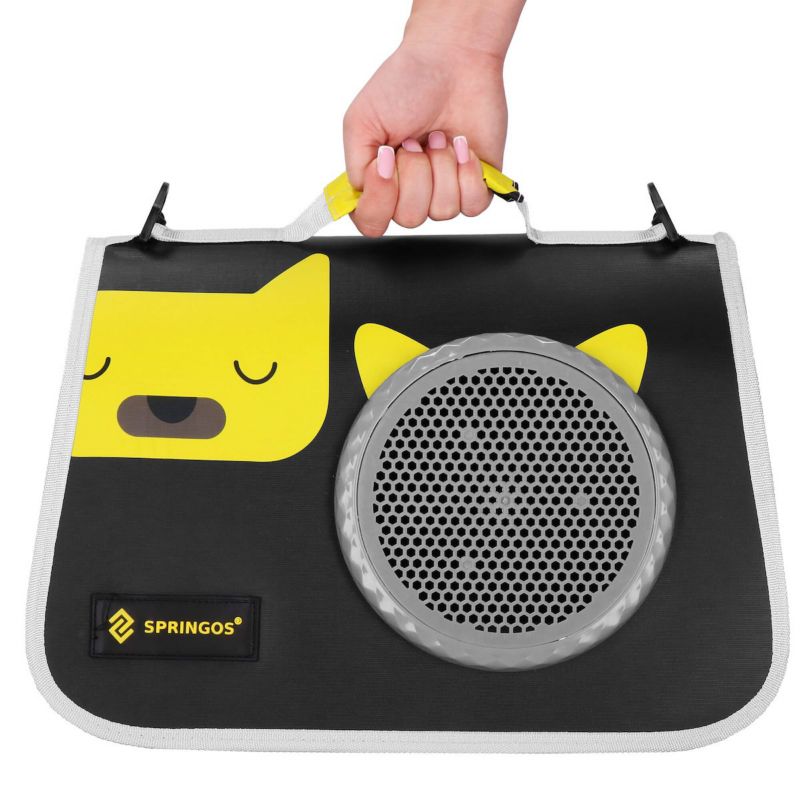 Transporttaske til kat, kanin og hund op til 10 kg Springos 24 x 40 x 24 cm, 1 stk.