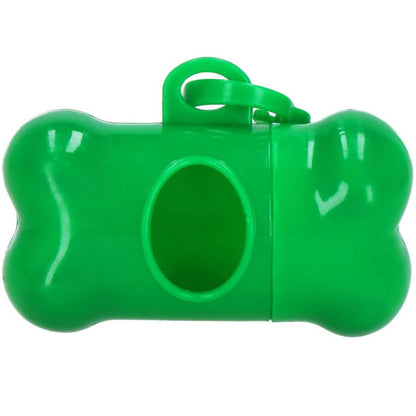 Springos hundelorteposer med dispenser, 432 stk., 24 ruller, grøn, 1 sæt