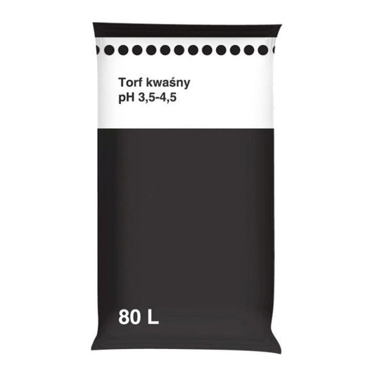 Surt tørv pH 3,5 - 4,5 80 l