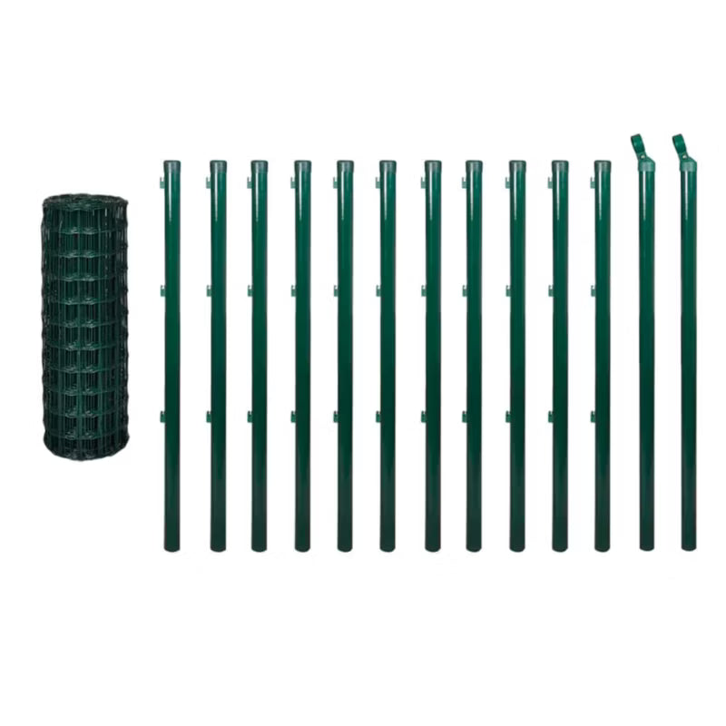 Trådhegn 150 cm Grøn 2 Stk