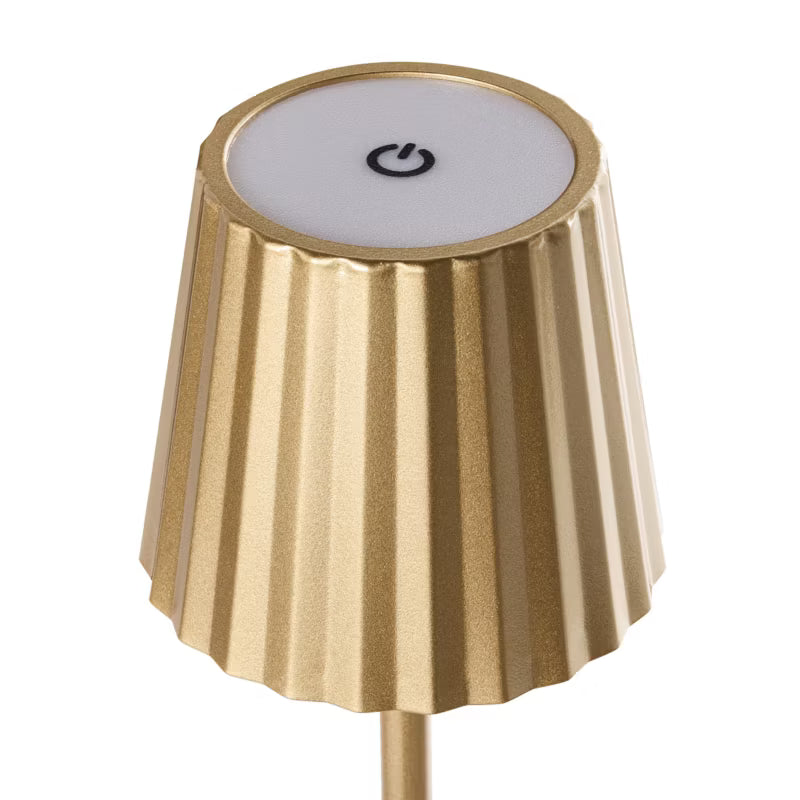 Trådløs Bordlampe LED Dæmpbar Guld