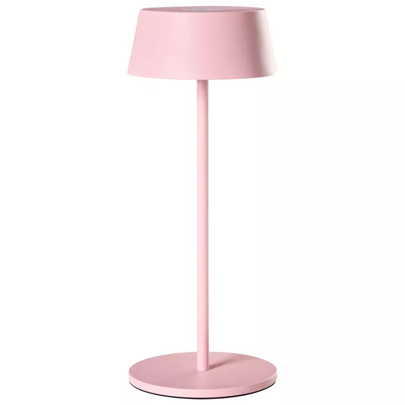 Trådløs LED Bordlampe Guder 15x36 cm Lyserød Dæmpbar