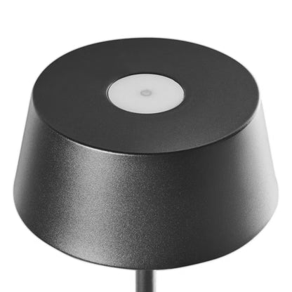 Trådløs LED Bordlampe Guder 15x36 cm Sort Dæmpbar