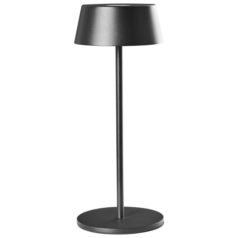 Trådløs LED Bordlampe Guder 15x36 cm Sort Dæmpbar