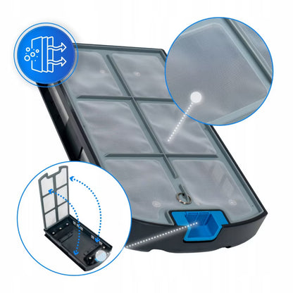 Trådløs Poolrobot 60 m² IP68 Hvid