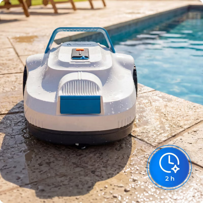Trådløs Poolrobot 60 m² IP68 Hvid