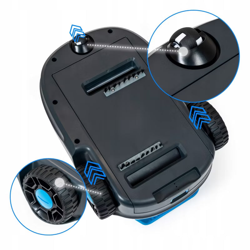 Trådløs Poolrobot 60 m² IP68 Hvid