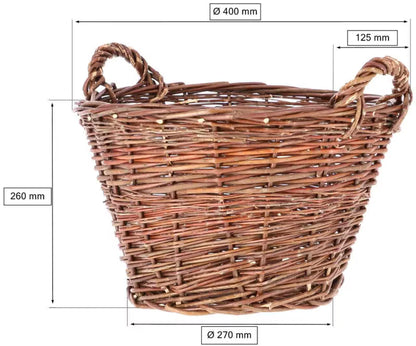Træ Urtepotteskjuler 40 cm Brun 5907465996563