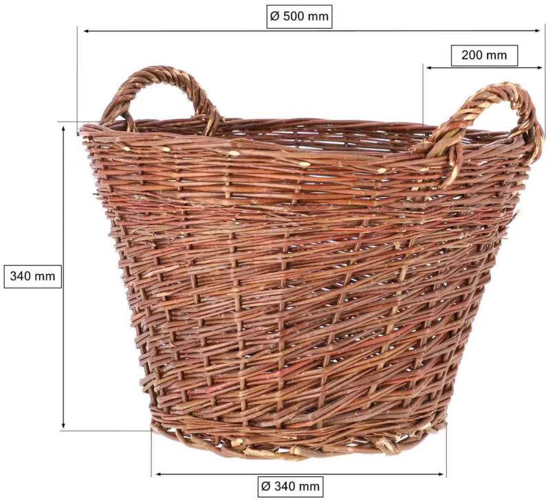 Træ Urtepotteskjuler 50 cm Brun