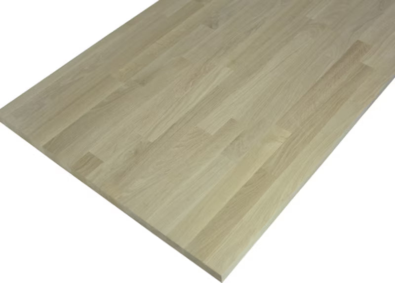 Træbordplade 3,7x62x300 cm Eg