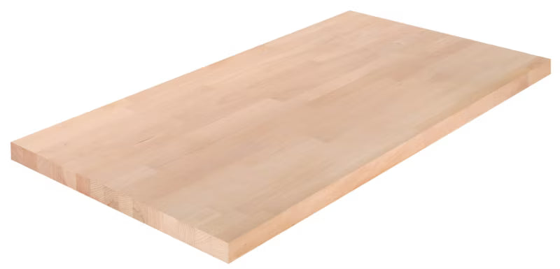 Træbordplade Bøg 2,7x62x300 cm Natur