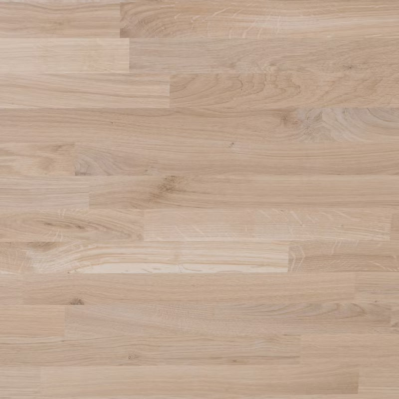 Træbordplade 200x62x2,6 cm Eg Ubehandlet