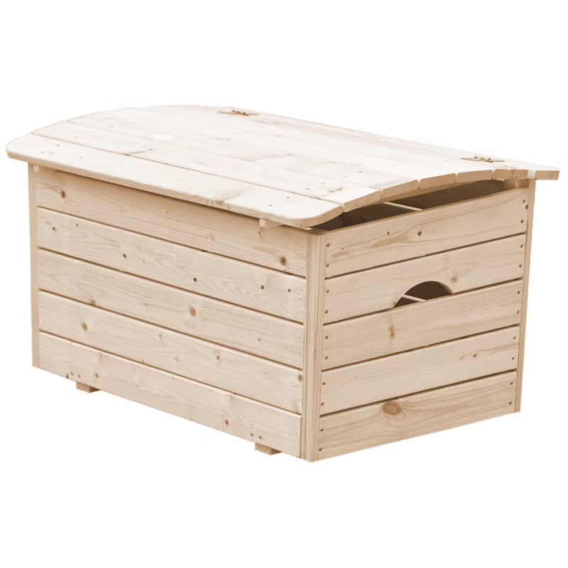 Trækasse M034-1 80x50x47 cm Natur Træ