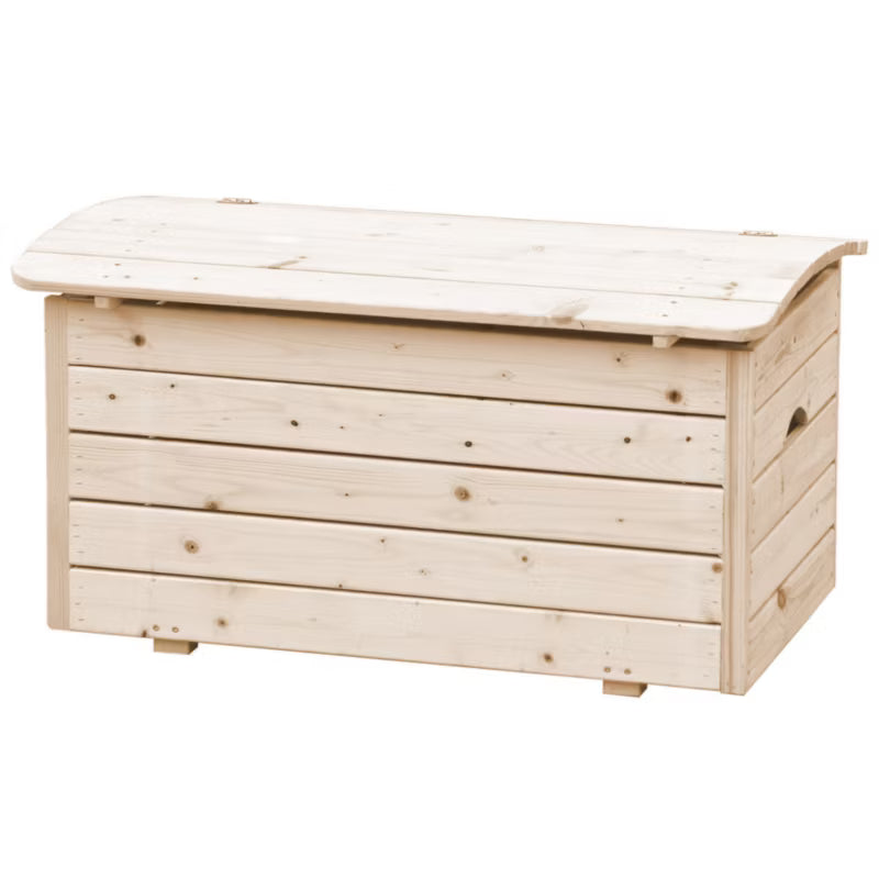 Trækasse M034-1 80x50x47 cm Natur Træ
