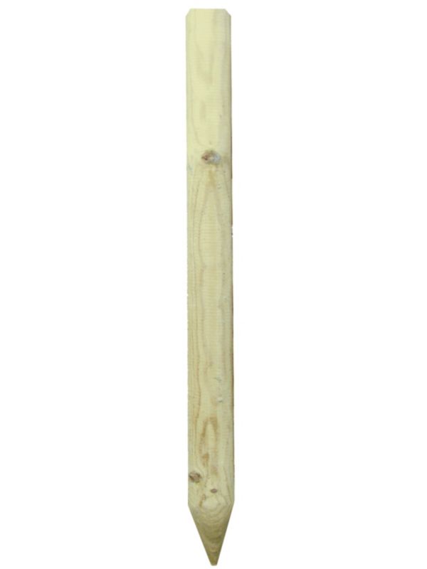Træpalisade Ø8x250 cm Grøn