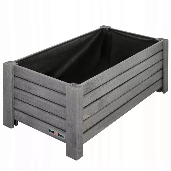 Træplantekasse 60x33 cm Antracit