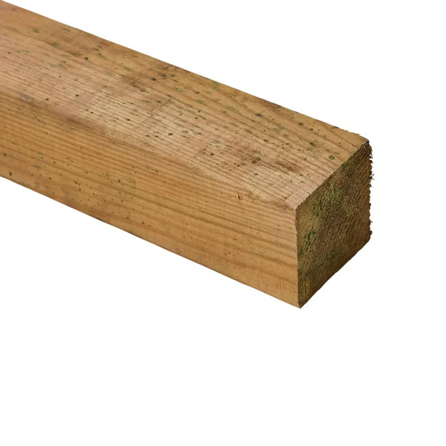 Træstolpe 7x7x240 cm Grøn Trykimprægneret Fyr