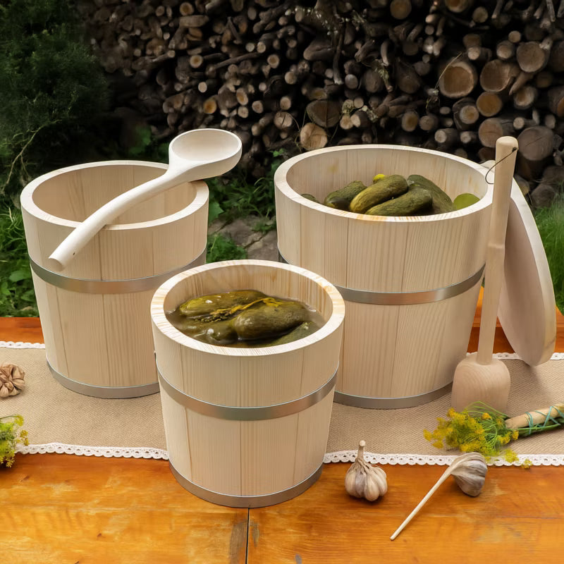 Trætønde til Fermentering 10 Liter Natur