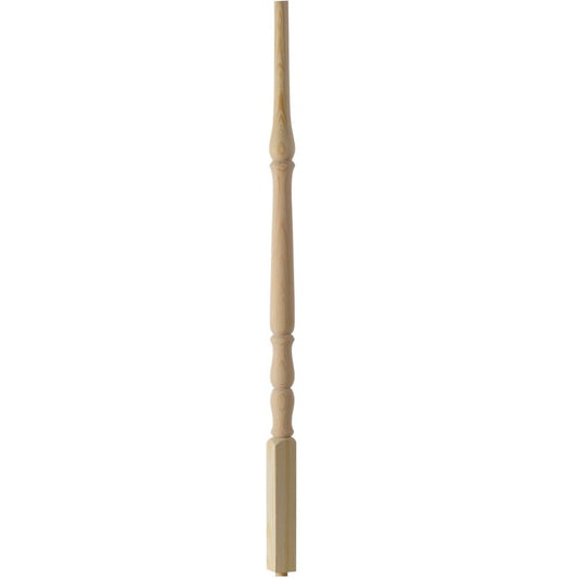 Kornik fyrretræsbaluster mønster nr. 7 940 x 38 x 38 mm