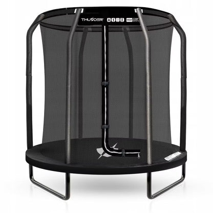 Trampolin 140 cm med Sikkerhedsnet Sort