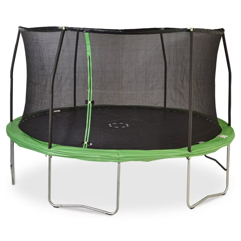 Trampolin med Sikkerhedsnet Ø427 cm Sort