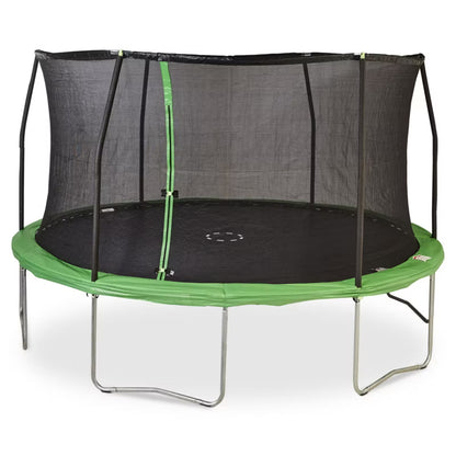 Trampolin med Sikkerhedsnet Ø427 cm Sort