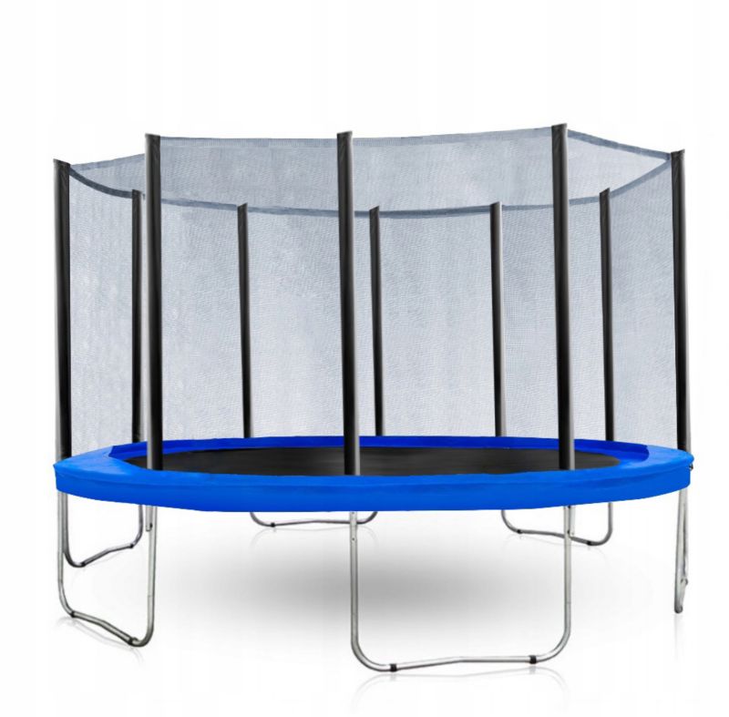 Havetrampolin Corciano 14 ft 427 cm med udvendigt net, 1 stk.