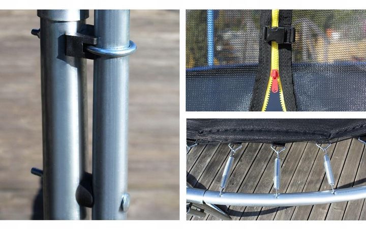 Corciano 312 cm (10 ft) have­trampolin med indvendigt net, 1 stk.