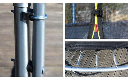 Corciano 312 cm (10 ft) have­trampolin med indvendigt net, 1 stk.