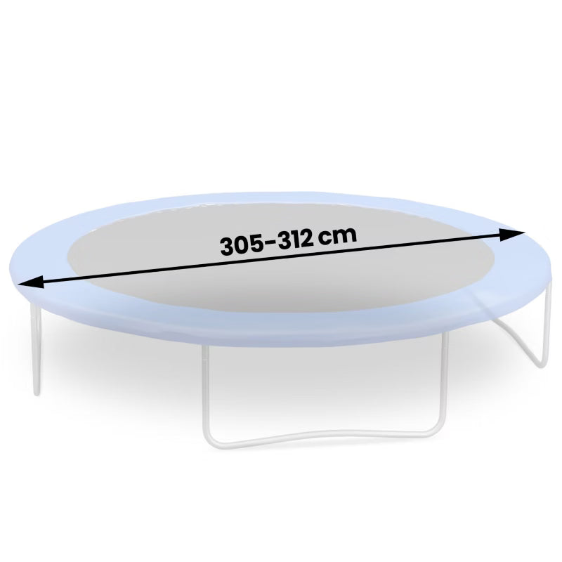 Trampolinedug 305-312 cm 10ft 54 Fjedre