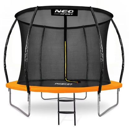 Trampolinestige 60x33 cm 2 Trin Sort