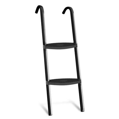 Trampolinestige 60x33 cm 2 Trin Sort