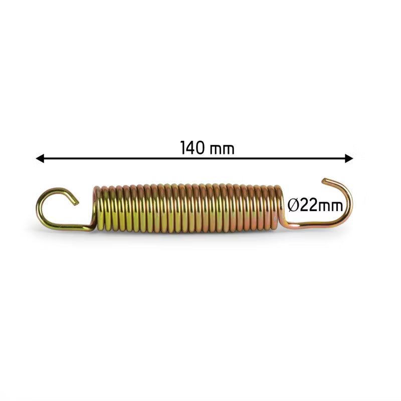 Trampolinfjeder 14 cm Stål
