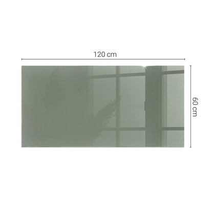 Gulvplade Glas 120x60 cm Olivengrøn