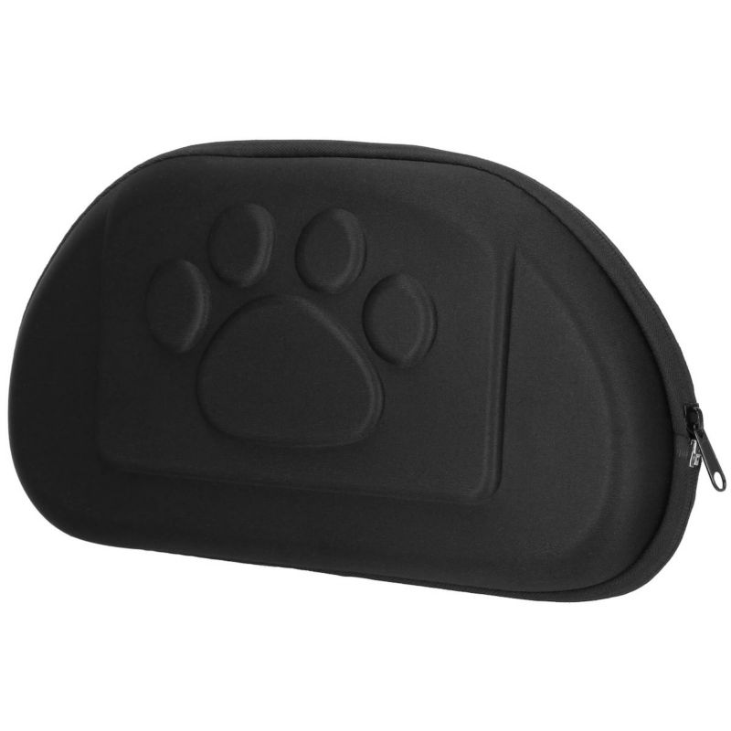 Transporttaske til kæledyr Springos 20 x 35 x 20 cm til op til 5 kg, taske til hund, kat, kanin str. S sort 1 stk.
