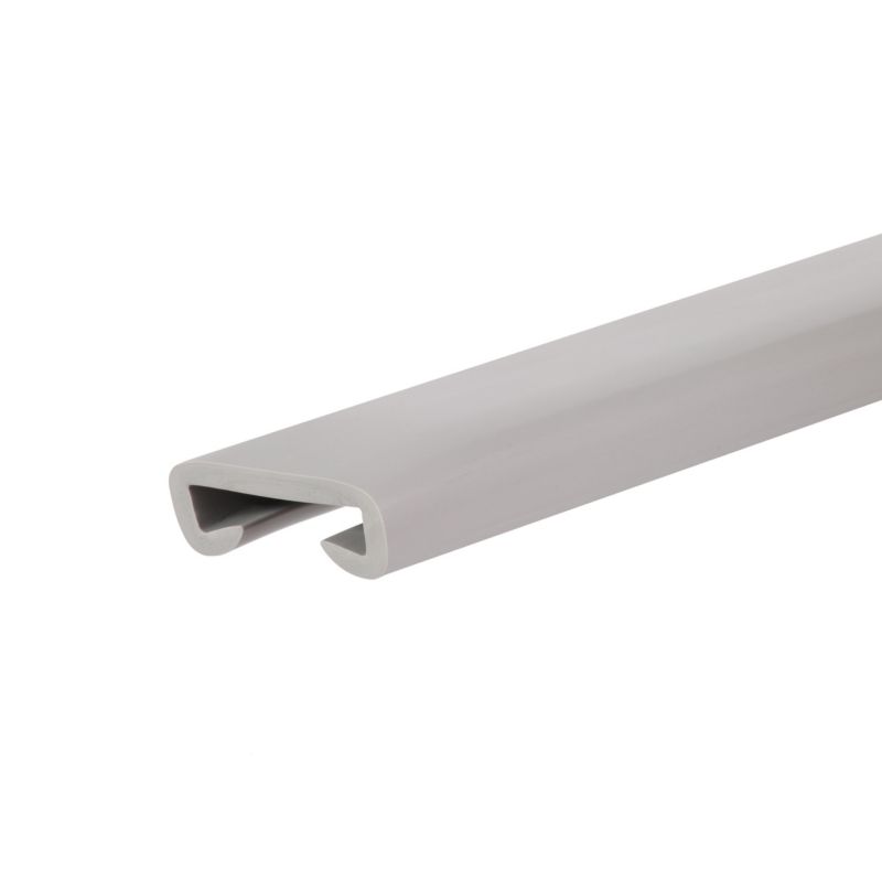 Trappegelænder Profil 35x8 mm 1 m Grå