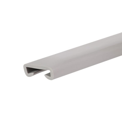 Trappegelænder Profil 35x8 mm 1 m Grå