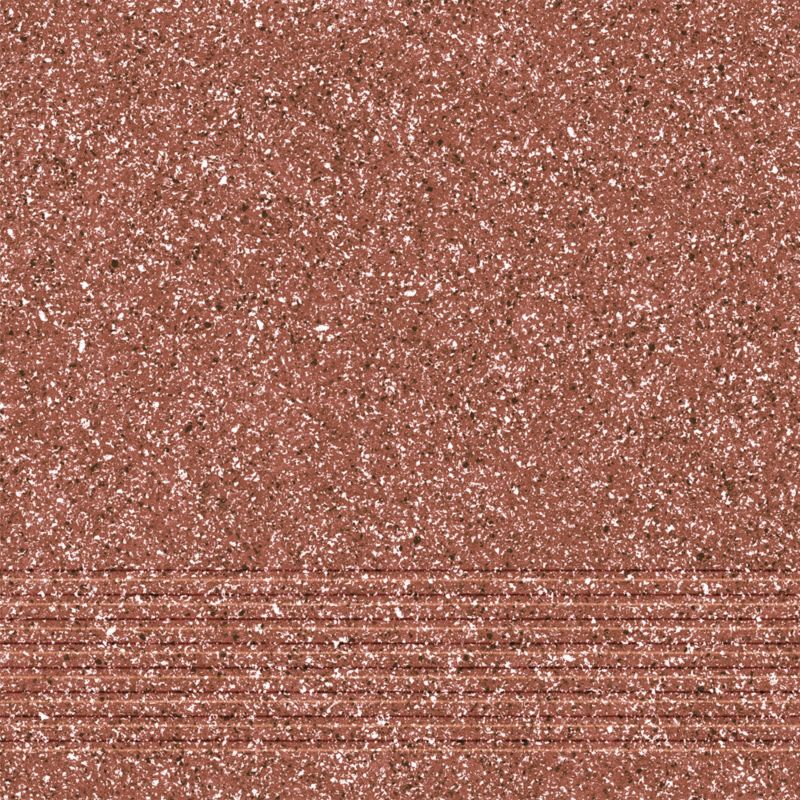 Trappetrinsflise 33x33 cm Brun Mat R11