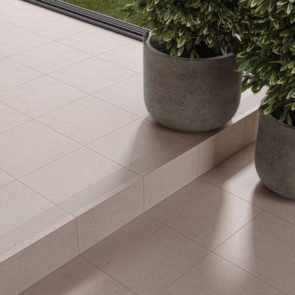 Trappetrinstrappe Marjo 30x30 cm Hvid