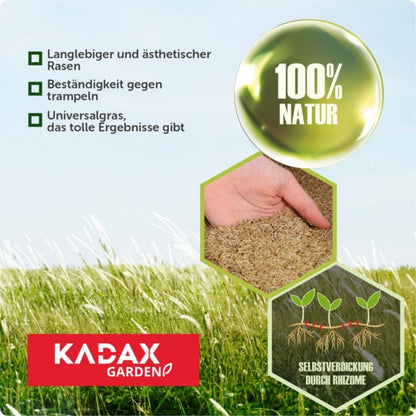 KADAX prydgræs selvfortættende græsplæne 5 kg
