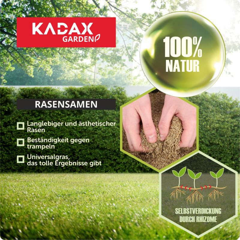 KADAX Universal Græsplænefrø Selvfortættende 5 kg