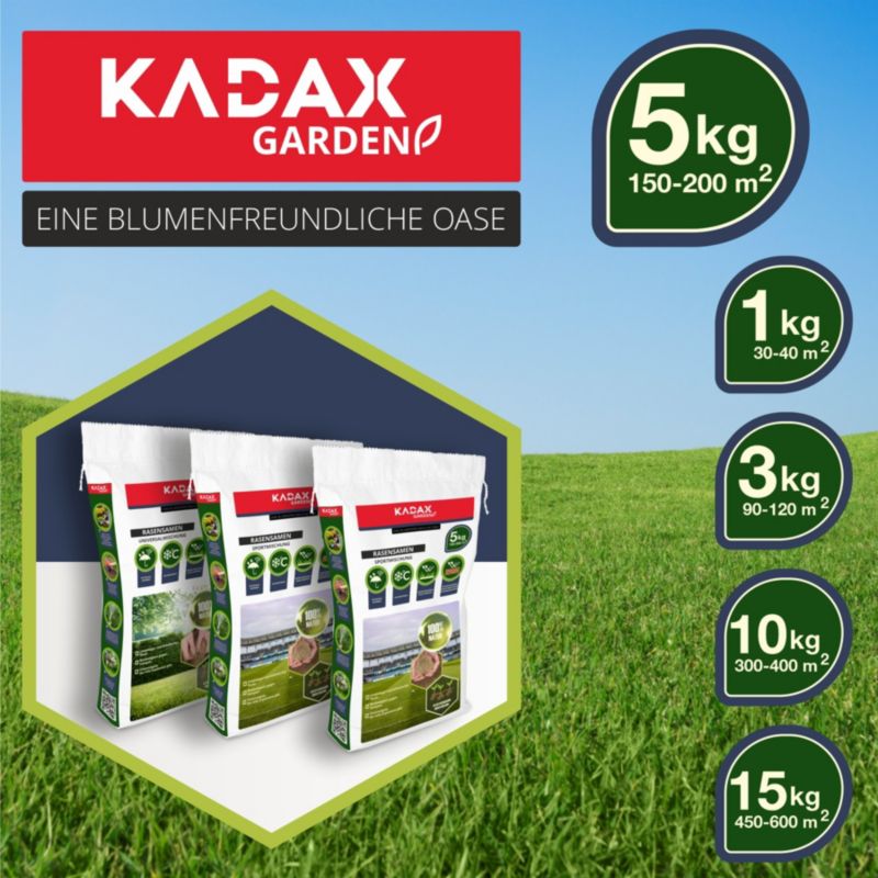 KADAX Universal Græsplænefrø Selvfortættende 5 kg