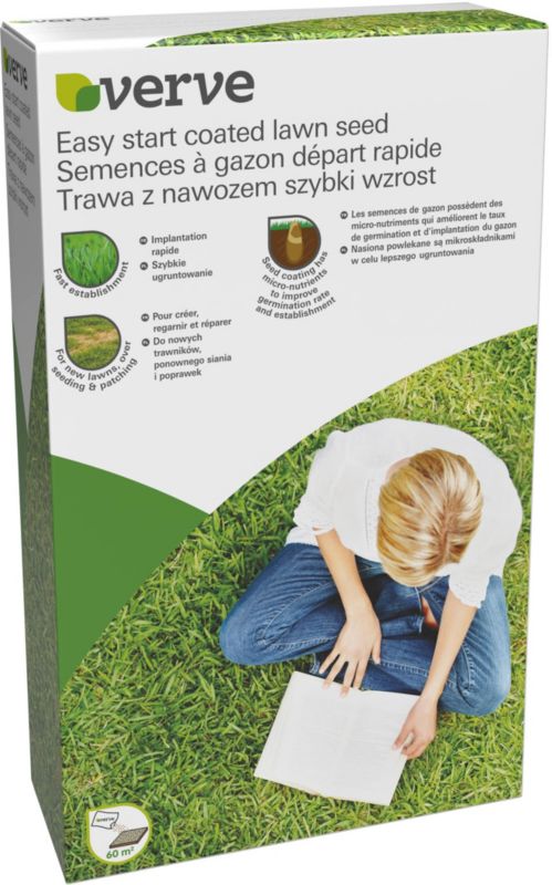 Verve græsfrø med gødning 1,5 kg