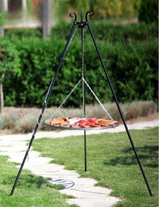 Trefod Grill 70 cm Sort