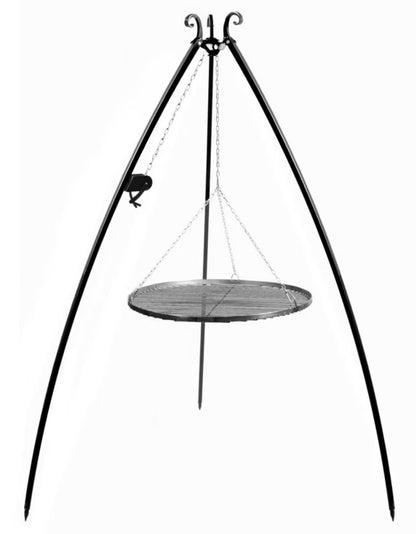 Trefod Grill LARGO 200 cm med Rist Ø60 cm