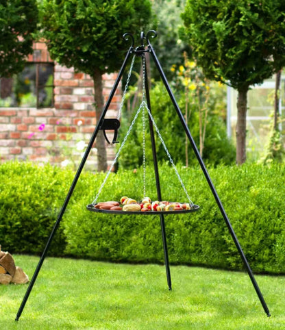 Trefod Grill TRIVO 180 cm Sort