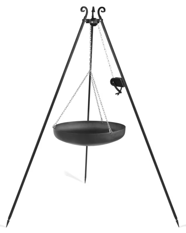 Trefod Grill TRIVO 60 cm Sort