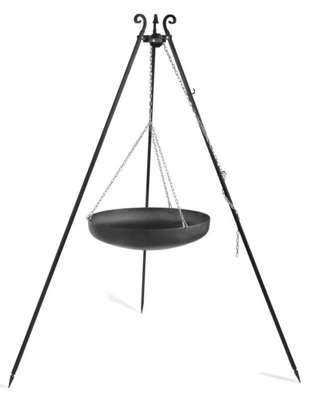 Trefod Grill TRIVO 70 cm Sort