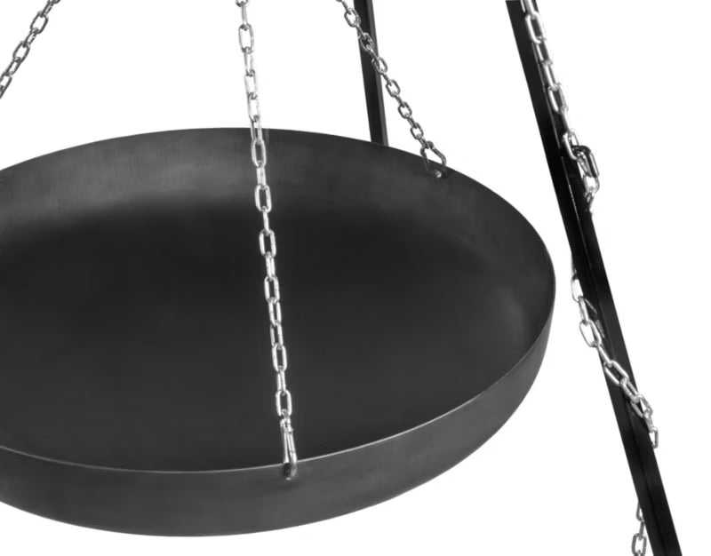Trefod Grill TRIVO 70 cm Sort