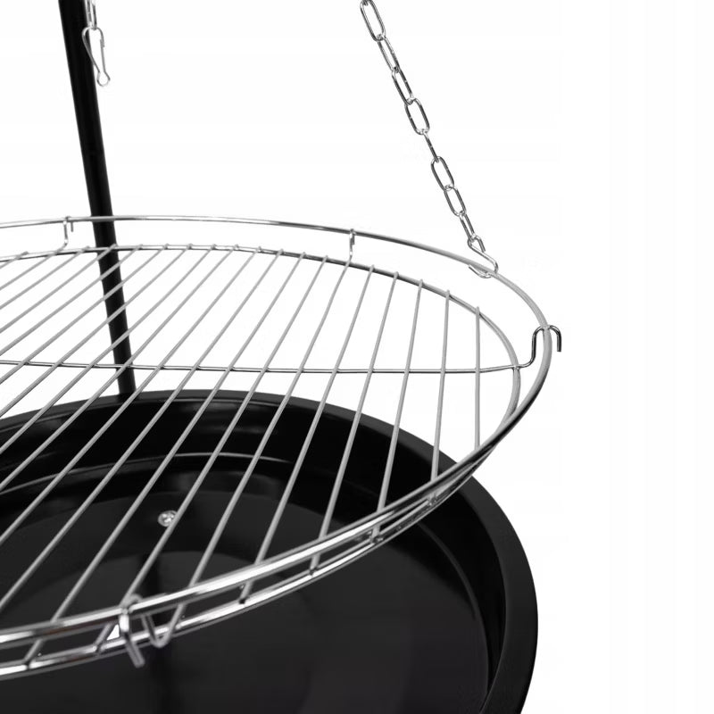Kuglegrill Trefod Ø49 cm Sort